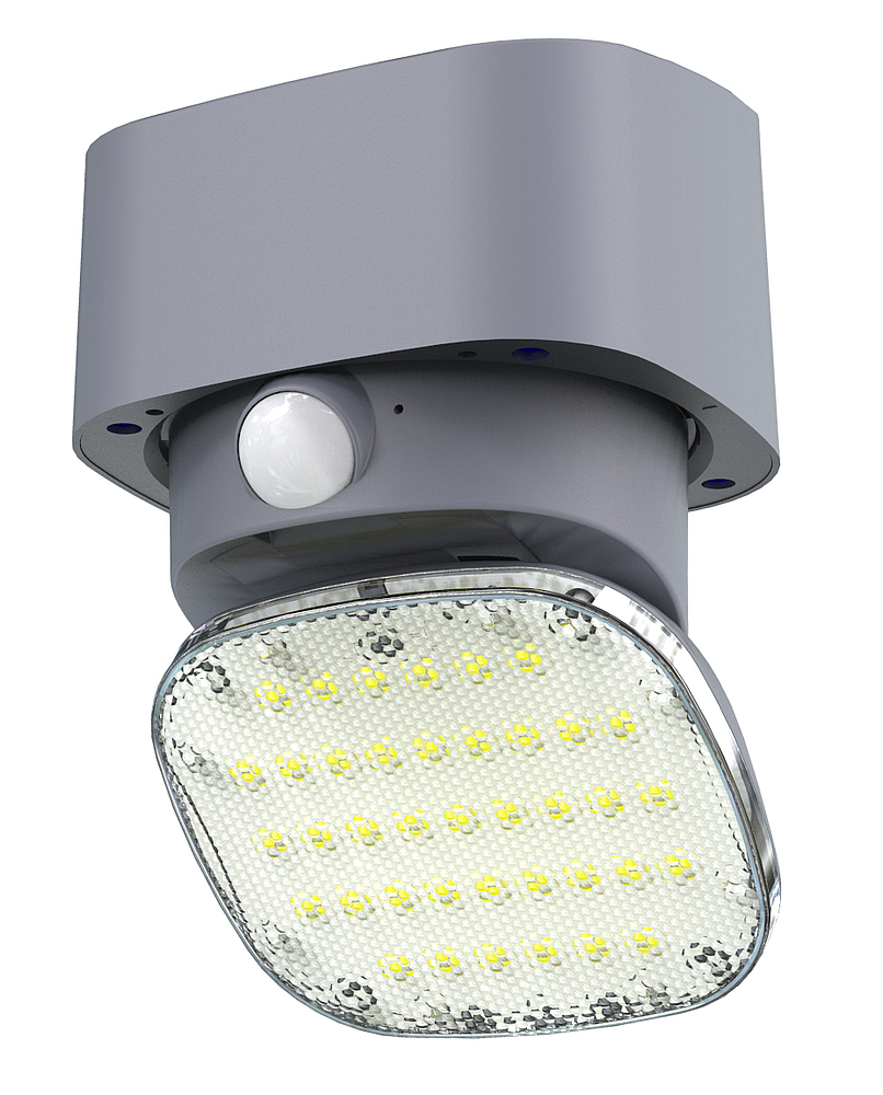 Applique solaire orientable